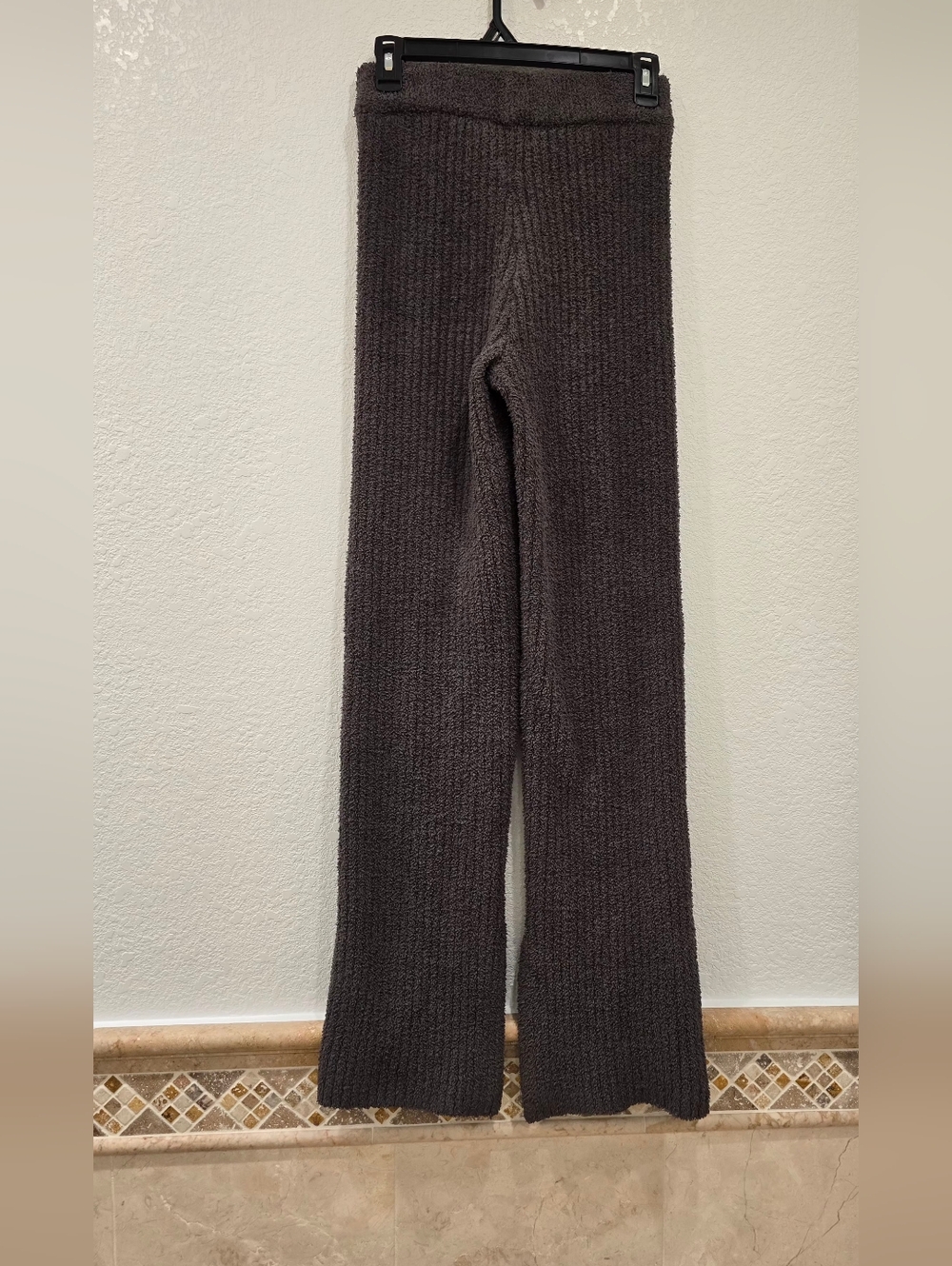 4th & Reckless LIRIA KNIT TROUSER In Grey Brown  High Waisted  Size M - Picture 3 of 7